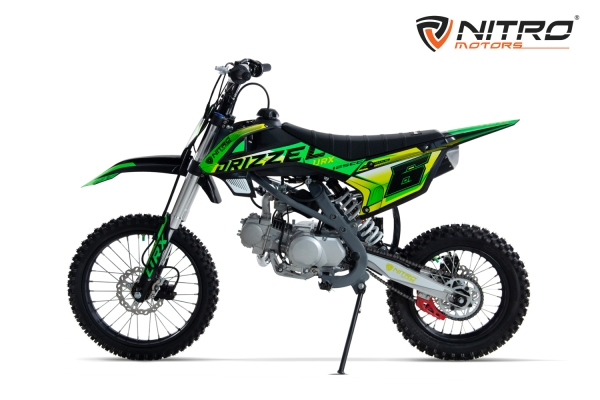 Nitro Motors 125cc Dirtbike DRIZZEL UX URX 17/14 Kick Start